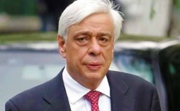 Ο Παυλόπουλος στο "Μέγας Αλέξανδρος" σε συνάντηση με τον Δήμαρχο Νέστου.
