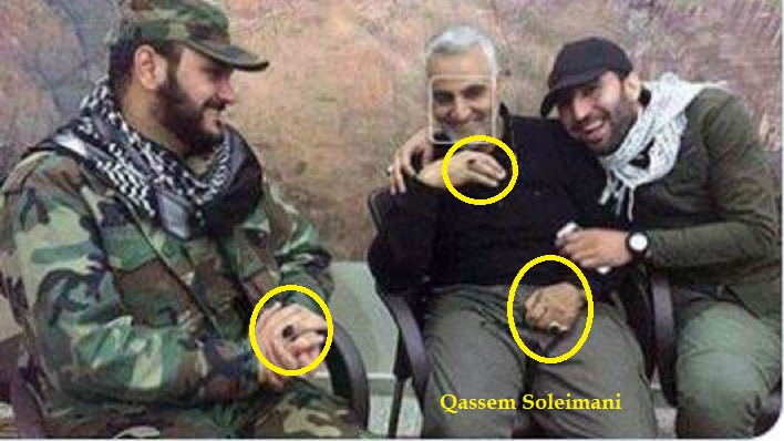 Soleimani associates wear same ring - Κορονοϊος : Όλη η αλήθεια που δεν θα σας πούνε στα συστημικά ΜΜΕ