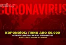 Κορονοϊός. Αναρρώσαν πάνω από 60.000 πρώην ασθενείς.