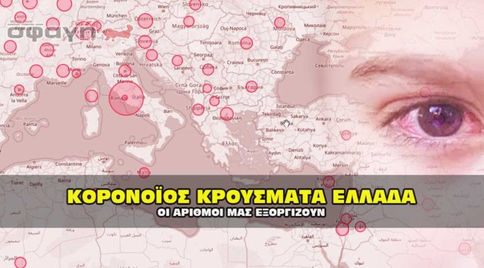 CORONAVIRUS – Ο πίνακας του τρόμου για την Ελλάδα ΚΟΡΟΝΟΙΟΣ ΕΛΛΑΔΑ ΖΩΝΤΑΝΑ ΑΠΟΤΕΛΕΣΜΑΤΑ