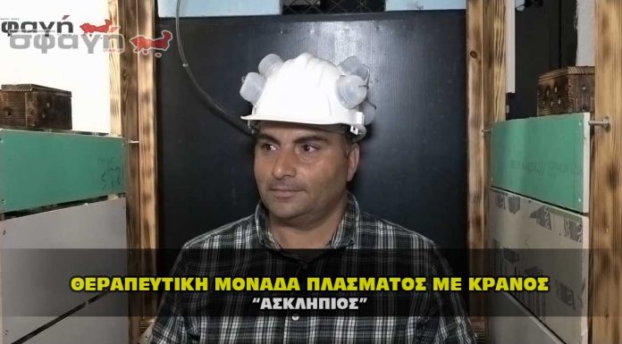 Παρουσίαση θεραπευτικής μονάδος πλάσματος με κράνος - Ασκληπιός