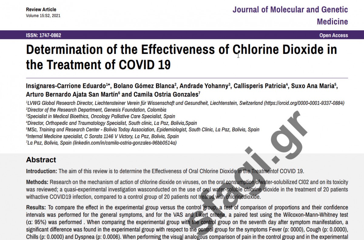 Covid treatment determination.