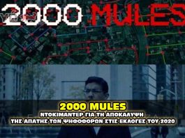 2000 MULES - ΝΤΟΚΙΜΑΝΤΕΡ ΓΙΑ ΤΗΝ ΕΚΛΟΓΙΚΗ ΝΟΘΕΙΑ ΤΟΥ 2020