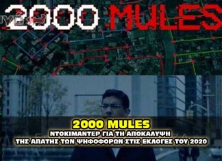 2000 MULES - ΝΤΟΚΙΜΑΝΤΕΡ ΓΙΑ ΤΗΝ ΕΚΛΟΓΙΚΗ ΝΟΘΕΙΑ ΤΟΥ 2020
