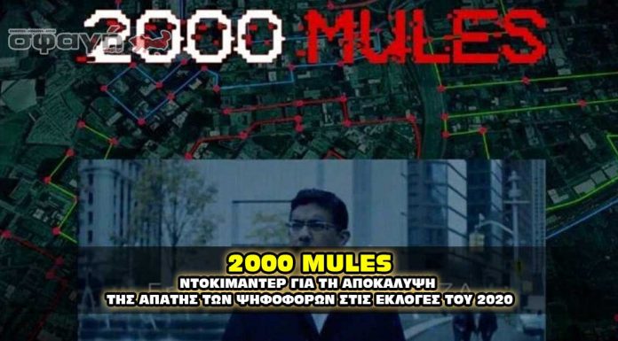 2000 MULES – ΝΤΟΚΙΜΑΝΤΕΡ ΓΙΑ ΤΗΝ ΕΚΛΟΓΙΚΗ ΝΟΘΕΙΑ ΤΟΥ 2020 2000 MULES - ΝΤΟΚΙΜΑΝΤΕΡ ΓΙΑ ΤΗΝ ΕΚΛΟΓΙΚΗ ΝΟΘΕΙΑ ΤΟΥ 2020