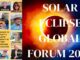 GLOBAL SOLAR ECLIPSE 2024 FORUM GLOBAL SOLAR ECLIPSE 2024 FORUM