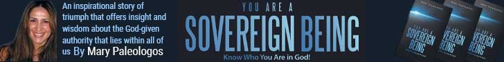 You are a sovereign being by Mary Paleologos.